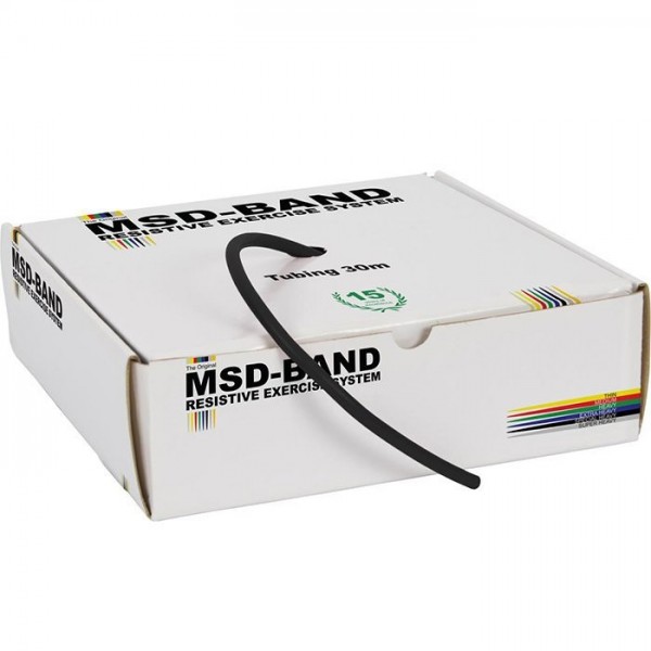 MSD Tube Black Λάστιχο Εκγύμνασης Σωληνωτό